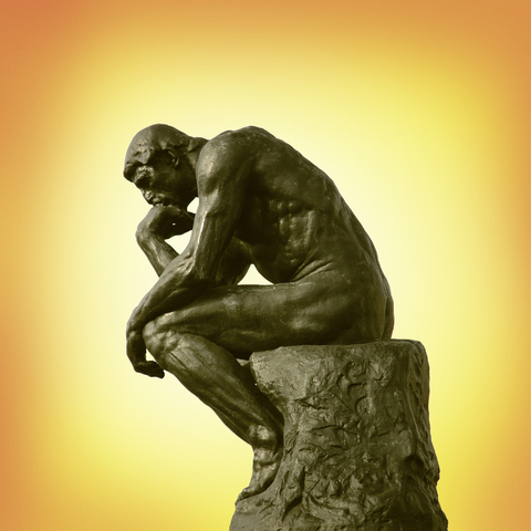 Rodin's &ldquo;The Thinker&rdquo;